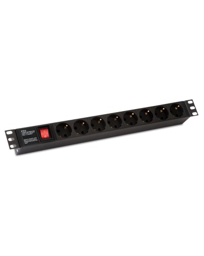 SHE19-6SH-S-IEC. Блок розеток 19. Hyperline в Тамбове
