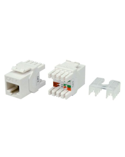 KJ8-8P8C-C6-180-WH. Вставка Keystone Jack RJ-45. Hyperline в Тамбове