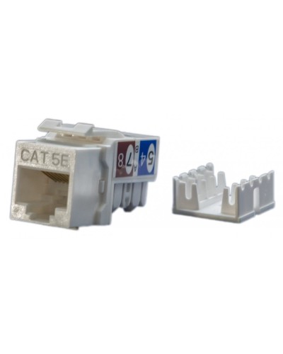 KJ9-8P8C-C5e-90-WH. Вставка Keystone Jack RJ-45. Hyperline в Тамбове