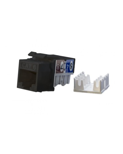 KJ9-8P8C-C6-90-BK. Вставка Keystone Jack RJ-45. Hyperline в Тамбове