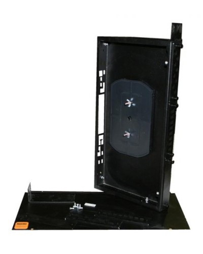 FO-19R-1U-3xSLT-W140H42-24UN-BK. Кросс оптический 19. Hyperline в Тамбове