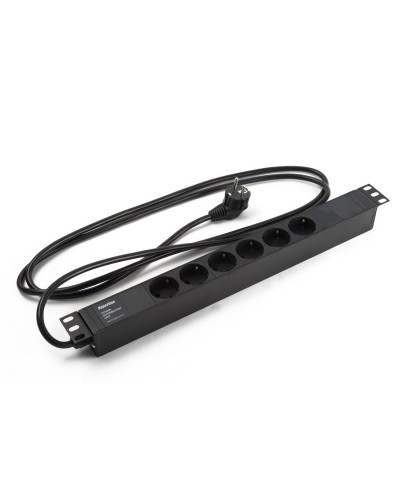 SHE19-6SH-2.5EU. Блок розеток 19. Hyperline в Тамбове