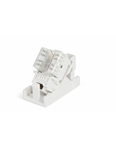 SIP2K-C5E-M45-22.5. Вставка 45х22,5 с наклонным модулем RJ-45 категории 5е. Hyperline в Тамбове