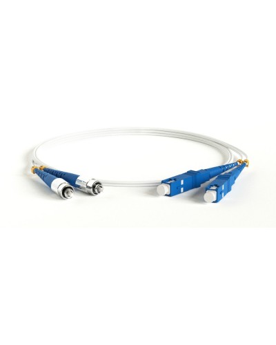 FC-D2-9A1-FC/UR-SC/UR-H-1M-LSZH-WH. Патч-корд волоконно-оптический SC-FC. Hyperline в Тамбове