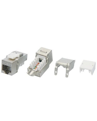 KJ9-8P8C-C6A-90-SH-F. Вставка Keystone Jack RJ-45. Hyperline в Тамбове