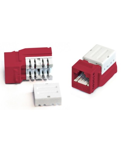 KJNE-8P8C-C5e-90-RD. Вставка Keystone Jack RJ-45. Hyperline в Тамбове
