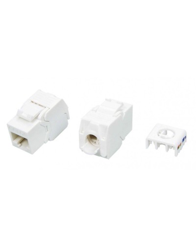 KJ8-8P8C-C6A-180-TLS-WH. Вставка Keystone Jack RJ-45. Hyperline в Тамбове