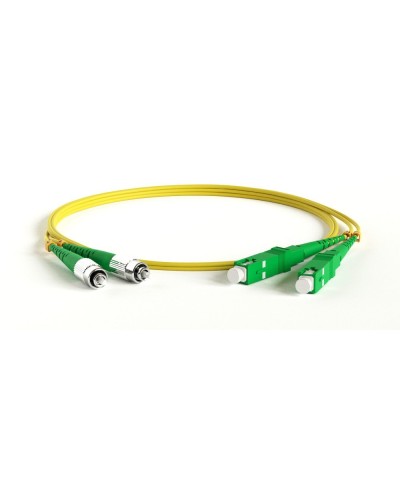 FC-D2-9-FC/AR-SC/AR-H-1M-LSZH-YL. Патч-корд волоконно-оптический SC-FC. Hyperline в Тамбове