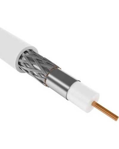 GENERICA RG6 CCS 75Ом FPE PVC белый (CC1-R6F1-111-100-G). Кабель коаксиальный омедненный. IEK в Тамбове
