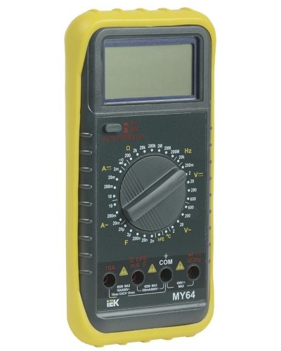 Мультиметр цифровой Professional MY64 (TMD-5S-064). Мультиметр цифровой. IEK в Тамбове