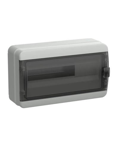 Корпус пластиковый КМПн-18 IP65 TEKFOR (TF5-KP72-N-18-65-K03-K02). Корпус модульный пластиковый черная прозрачная дверь. IEK в Тамбове