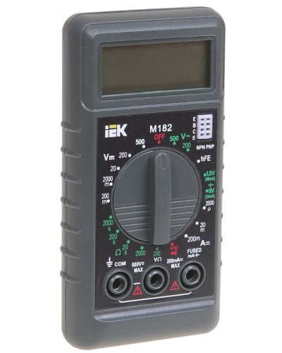 Мультиметр цифровой Compact M182 (TMD-1S-182). Мультиметр цифровой. IEK в Тамбове