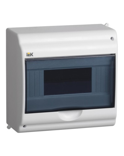 Корпус пластиковый КМПн 2/9-1 IP31 белый KREPTA 3 (MKP42-N-09-31-01). Щиток модульный с прозрачной дверцей, настенный. IEK в Тамбове