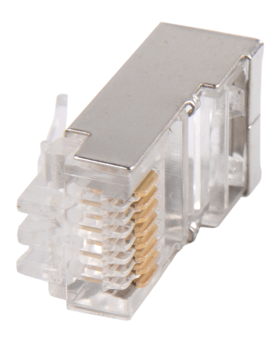 GENERICA Разъём RJ-45 FTP для кабеля кат. 5Е (20 шт) (CS3-1C5EF-G). Разъем RJ-45. IEK в Тамбове
