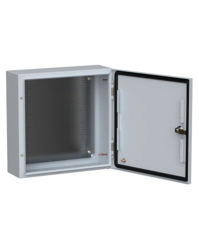 ЩМП-40.40.15 УХЛ1 IP66 400х400х150 TITAN 5 (TI5-10-N-040-040-015-66). Шкаф металлический с монтажной платой. IEK в Тамбове