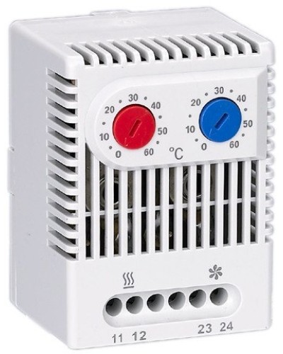 Термостат двухканальный от 0 до +60°C NO+NC (YCE-DTNO-NC-60). Термостат двухканальный. IEK в Тамбове
