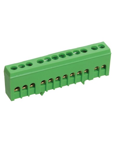 Шина PE земля ШНИ-6х9-10-К-З (YNN10-69-10KD-K06). Шина в корпусном изоляторе на DIN-рейку. IEK в Тамбове