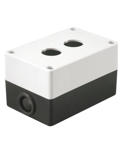 Корпус КП102 для кнопок 2 места белый (BKP10-2-K01). Корпус для кнопочных постов. IEK в Тамбове