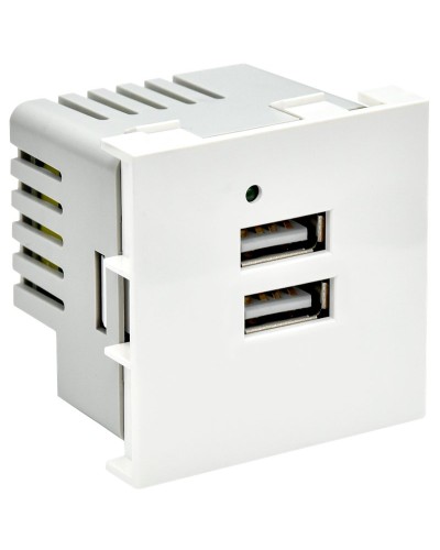 Розетка USB A+A 4,2А PRIMER РКЮ-23-40-П белый IEK PR-KK40D-RU-0-2-AA-K01). Розетка USB. IEK в Тамбове