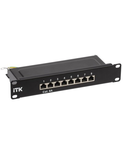PP08-1UC6AS-D05-10. Патч-панель 10. ITK в Тамбове