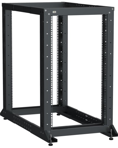 LF05-24U61-2GM. Стойка 2-рамная 24U 600х600-1000мм черная. ITK в Тамбове