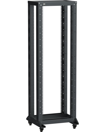 LF05-20U66-2RM. Стойка 2-рамная на рол. 20U 600х600мм черная. ITK в Тамбове