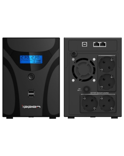 Ippon Smart Power Pro II 1600 Euro (1029742). Источник бесперебойного питания. Ippon в Тамбове