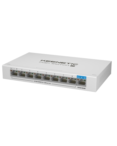 Keenetic KN-4710 (L2) 9х1Гбит/с 8PoE+ 120W. Коммутатор с PoE. KEENETIC в Тамбове
