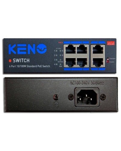 KN-SW402POE+. Коммутатор с питанием по PoE. KENO в Тамбове