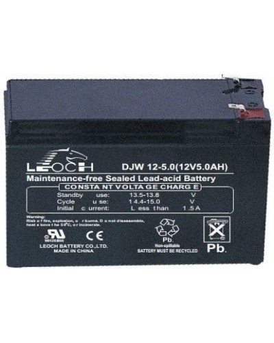LEOCH DJW 12-5,0. Аккумулятор герметичный свинцово-кислотный. LEOCH в Тамбове