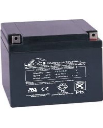 LEOCH DJW 12-24. Аккумулятор герметичный свинцово-кислотный. LEOCH в Тамбове