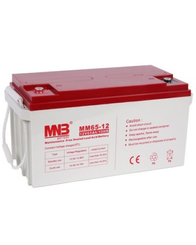 MNB MM 65-12. Аккумулятор герметичный свинцово-кислотный. MNB в Тамбове