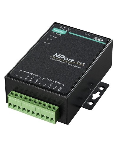 NPort 5232I. 2-портовый асинхронный сервер. MOXA в Тамбове