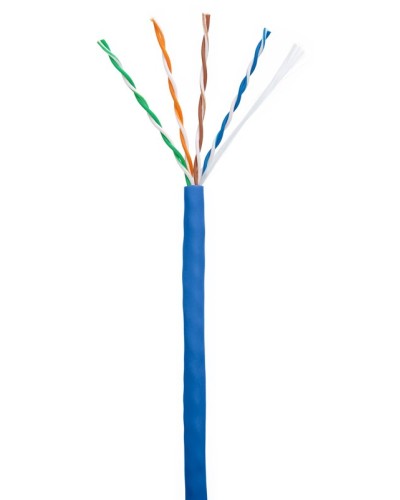 U/UTP 4pair, Cat5e, In, PVC (CCA-UU004-5E-PVC-BL). Кабель «витая пара» (LAN) для структурированных систем связи. NETLAN в Тамбове