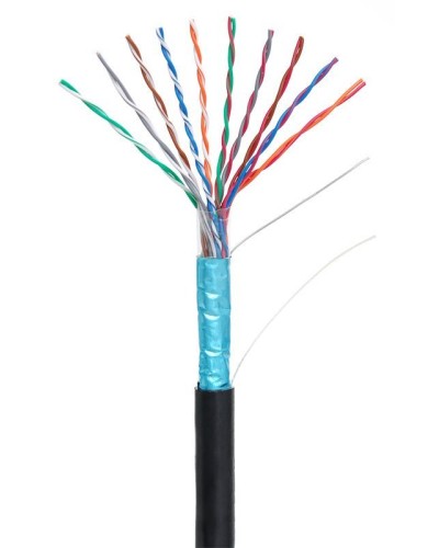 F/UTP 10pair, Cat5, Out, PE (EC-UF010-5-PE-BK-3). Кабель «витая пара» (LAN) для структурированных систем связи. NETLAN в Тамбове