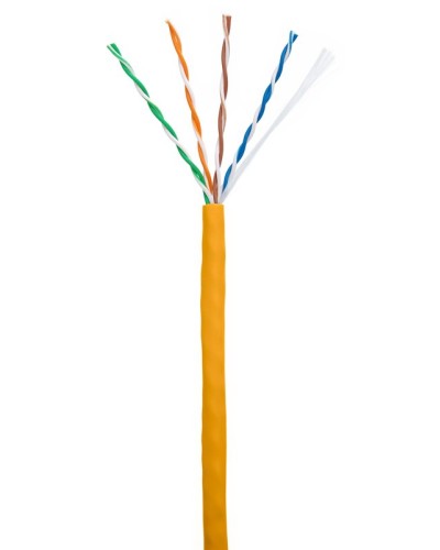 U/UTP 4pair, Cat5e, In, LSZH (EC-UU004-5E-LSZH-OR). Кабель «витая пара» (LAN) для структурированных систем связи. NETLAN в Тамбове