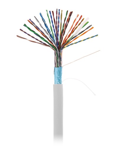 F/UTP 25pair, Cat5, In, PVC (EC-UF025-5-PVC-GY-3). Кабель «витая пара» (LAN) для структурированных систем связи. NETLAN в Тамбове