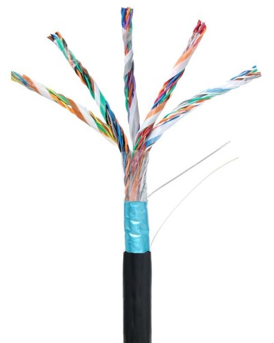 F/UTP 25pair, Cat5, Out, PE (EC-UF025-5-PE-BK-3). Кабель «витая пара» (LAN) для структурированных систем связи. NETLAN в Тамбове