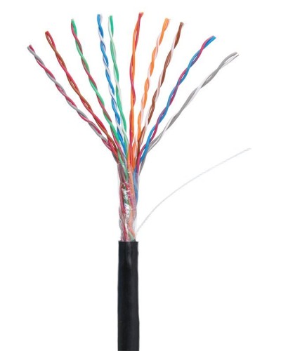 U/UTP 10pair, Cat5, Out, PE (EC-UU010-5-PE-BK-3). Кабель «витая пара» (LAN) для структурированных систем связи. NETLAN в Тамбове