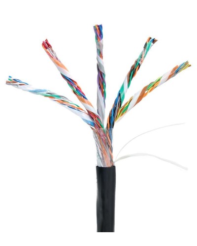 U/UTP 25pair, Cat5, Out, PE (EC-UU025-5-PE-BK-3). Кабель «витая пара» (LAN) для структурированных систем связи. NETLAN в Тамбове