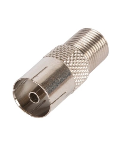 EC-CC-F-PAL-FM-MT-100 (100 шт). Адаптер для коаксиальных кабелей, F-тип-PAL-female. NETLAN в Тамбове
