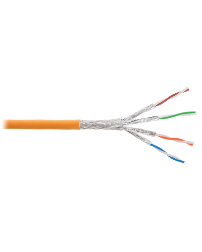 S/FTP, 4pair, Cat.6a, Solid, In, LSZH (NKL 9355C-OR). Кабель «витая пара» (LAN) для структурированных систем связи. NIKOLAN в Тамбове