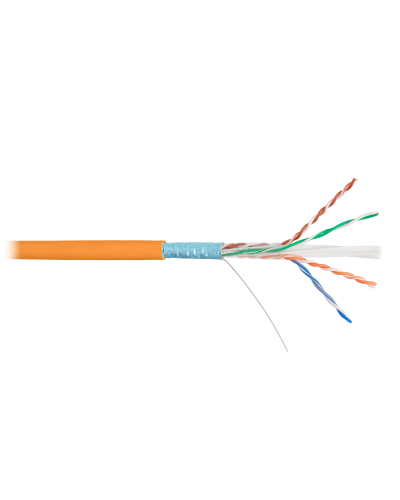 F/UTP 4pair, Cat6, Solid, In, PVC (NKL 9240C-OR). Кабель «витая пара» (LAN) для структурированных систем связи. NIKOLAN в Тамбове