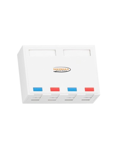 NMC-MB4P-ST-WT. Корпус настенной розетки. NIKOMAX в Тамбове