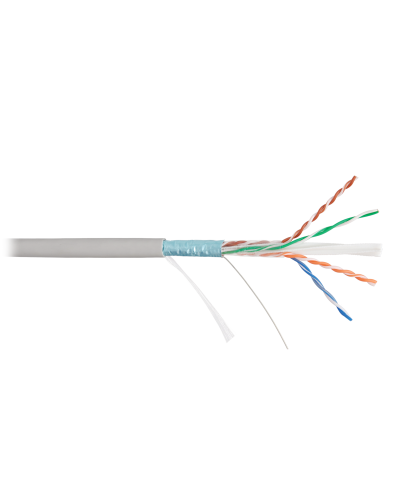 F/UTP 4pair, Cat6, Solid, In, PVC (NMC 4240A-GY). Кабель «витая пара» (LAN) для структурированных систем связи. NIKOMAX в Тамбове
