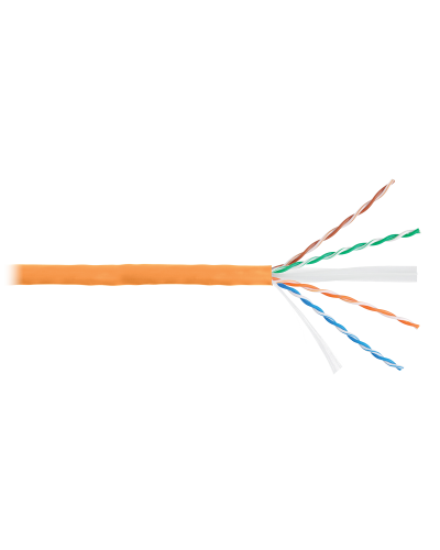 U/UTP 4pair, Cat6, Solid, In, нг(А)-HF (NMC 4140C-OR). Кабель «витая пара» (LAN) для структурированных систем связи. NIKOMAX в Тамбове