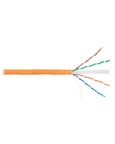 U/UTP 4pair, Cat6, Solid, In, нг(А)-HF (NMC 9140C-OR). Кабель «витая пара» (LAN) для структурированных систем связи. NIKOMAX в Тамбове