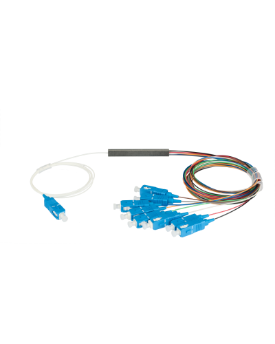 NMF-SPP1X8A1-SCU-M. Сплиттер планарный 1x8, 9/125мкм, SC/UPC, 0.9 мм. NIKOMAX в Тамбове