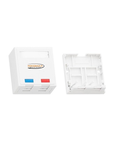 NMC-MB2P-ST-WT. Корпус настенной розетки. NIKOMAX в Тамбове
