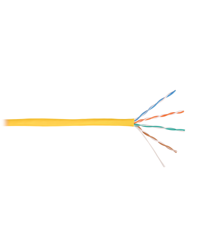 U/UTP 4pair, Cat5e, Solid, In, нг(А)-HF (NMC 9100C-YL). Кабель «витая пара» (LAN) для структурированных систем связи. NIKOMAX в Тамбове
